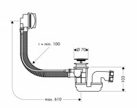 HANSGROHE FLEXAPLUS PARA BAÑERA